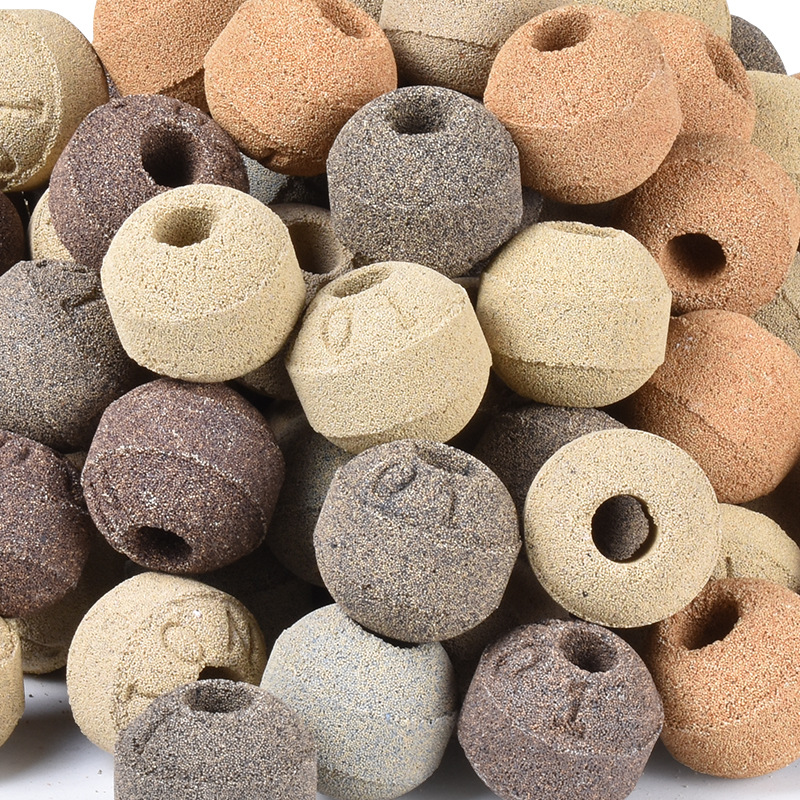 Aquael Filter Fzn - 10/20pcs Acquario Filtro In Ceramica Media