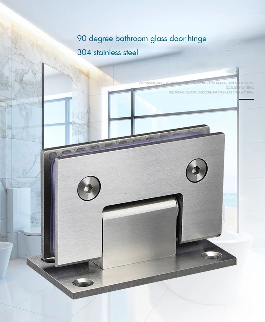 Cerniera per porta doccia in v - Glass Door Hinge recensione e prezzo
