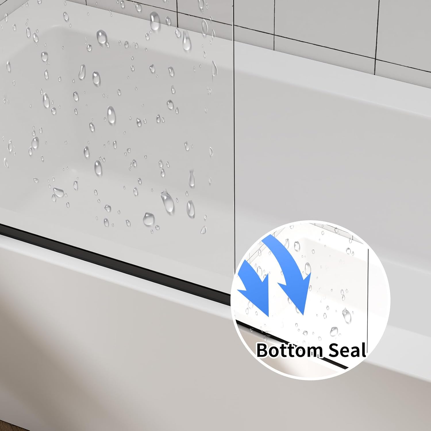 Porta per vasca da bagno/docci - Glass Door Hinge recensione e prezzo