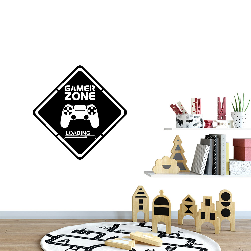 1pc Gamer Wall Art Decal For K - Glass Door Hinge recensione e prezzo
